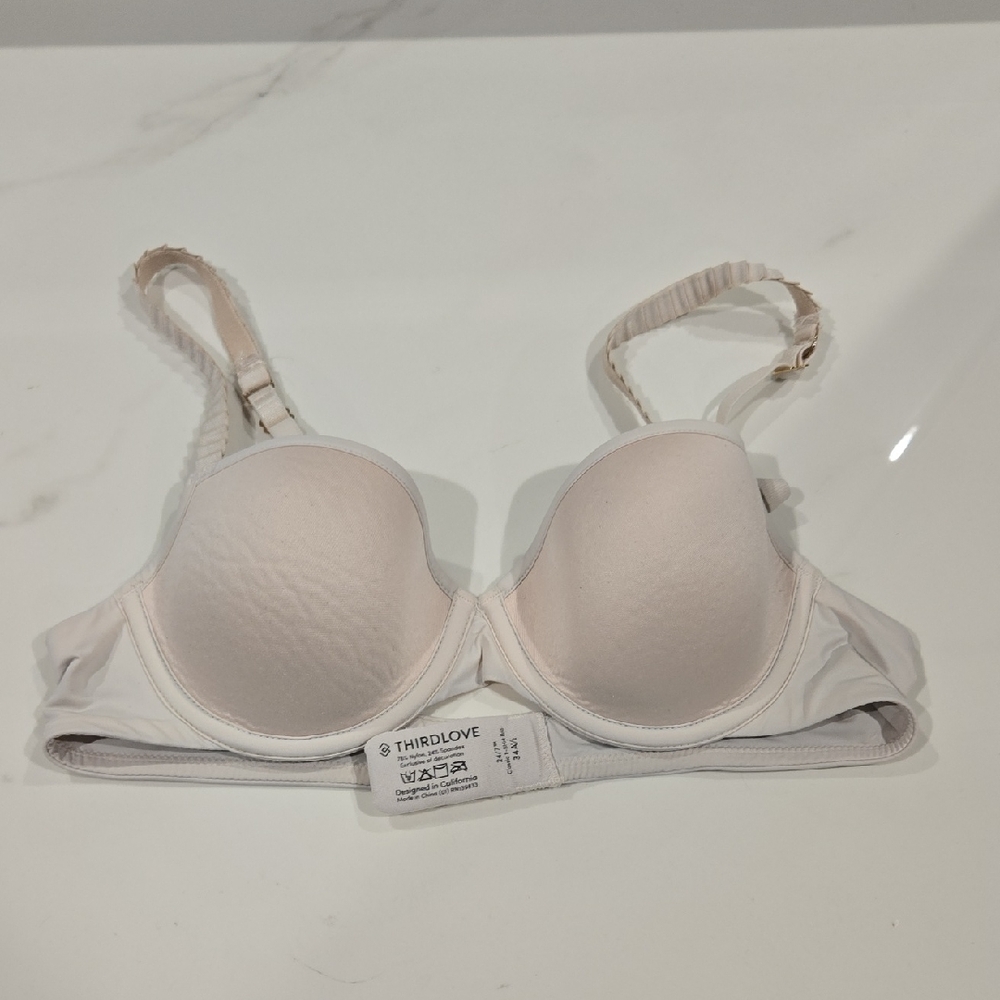 ThirdLove Women's Soft Pink Bra 34A 1/2